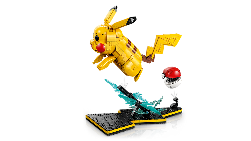 LEGO Pikachu and Poké Ball building set, 72152 - British product