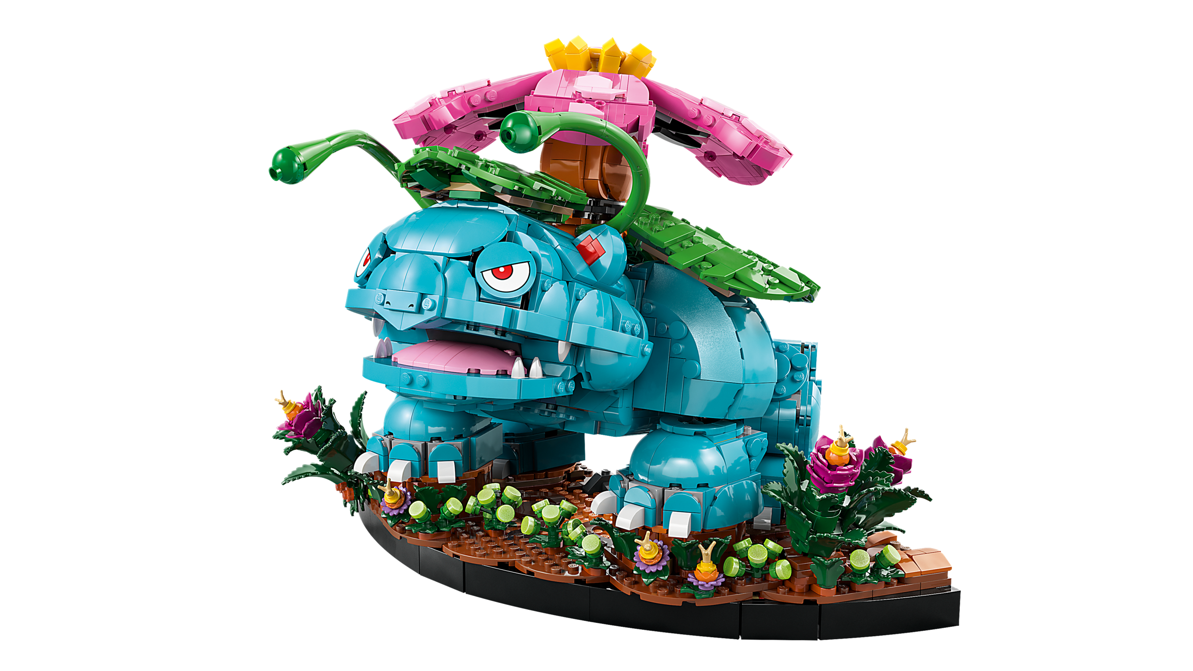 LEGO Pokémon Venusaur Charizard Blastoise building set, imported from the UK