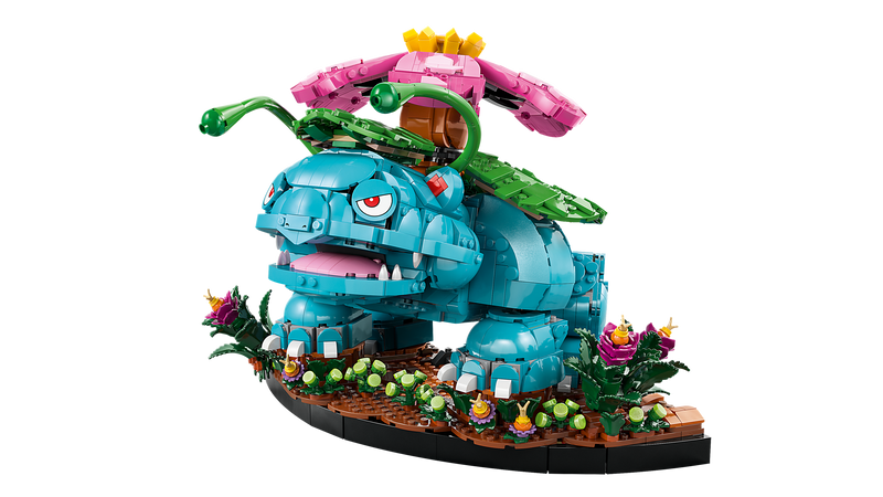 LEGO Pokémon Venusaur Charizard Blastoise building set, imported from the UK