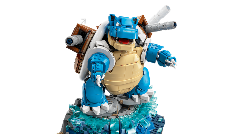 LEGO Pokémon Venusaur Charizard Blastoise building set, imported from the UK