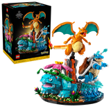 LEGO Pokémon Venusaur Charizard Blastoise building set, imported from the UK