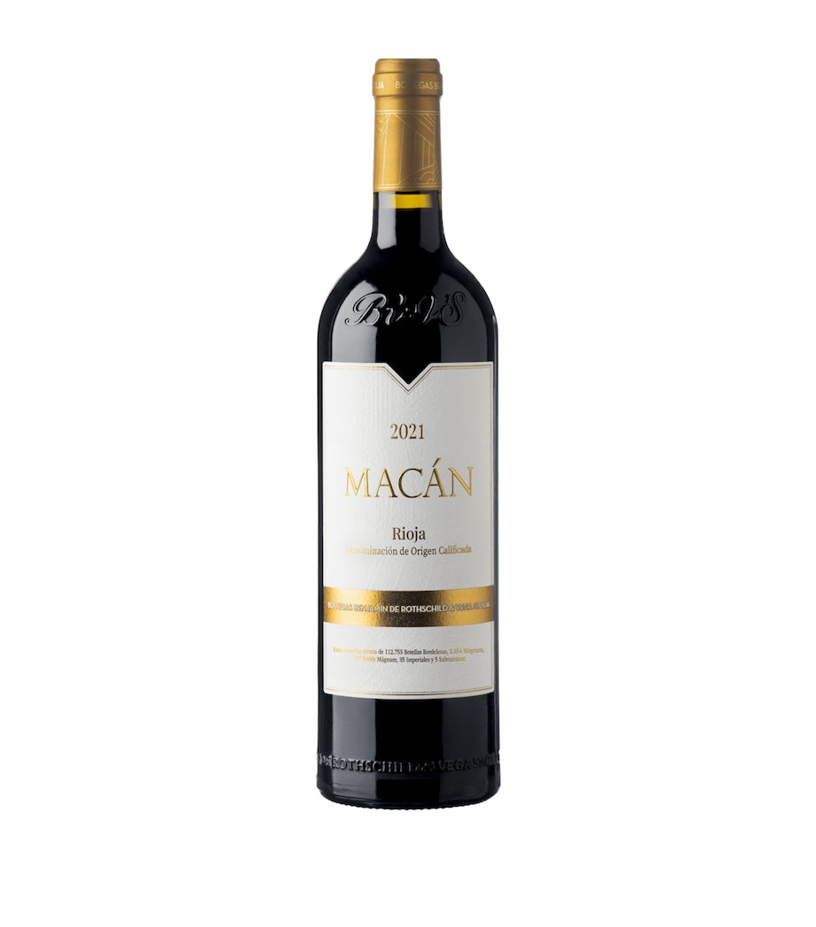 Vega Sicilia Macán 2021 red wine 75cl, imported from the UK