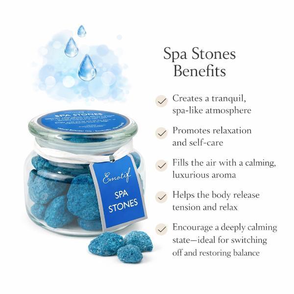 CorinCraft Spa Lava Stones jar, imported from the UK
