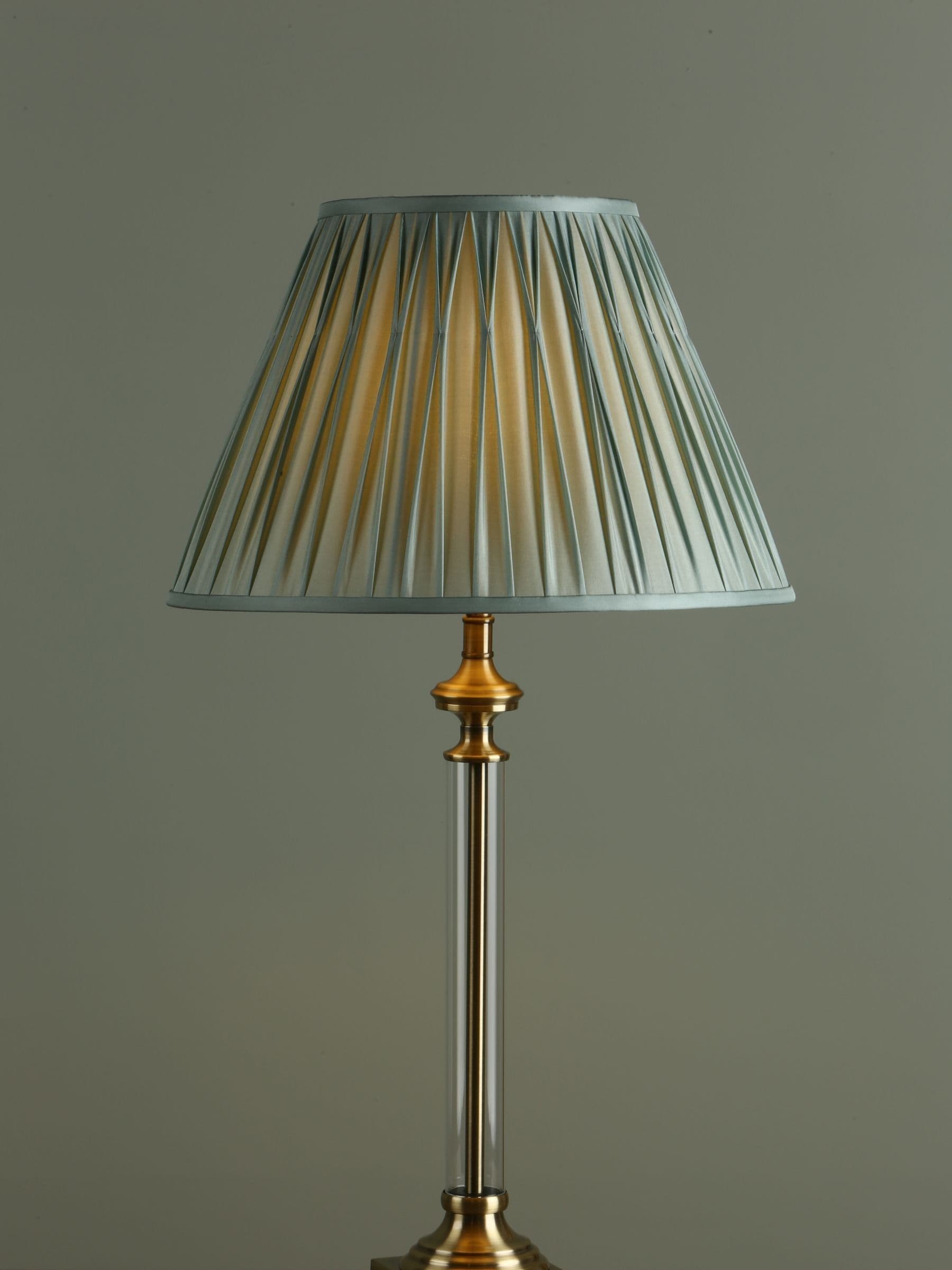 Laura Ashley Winston table lamp base antique brass, UK version