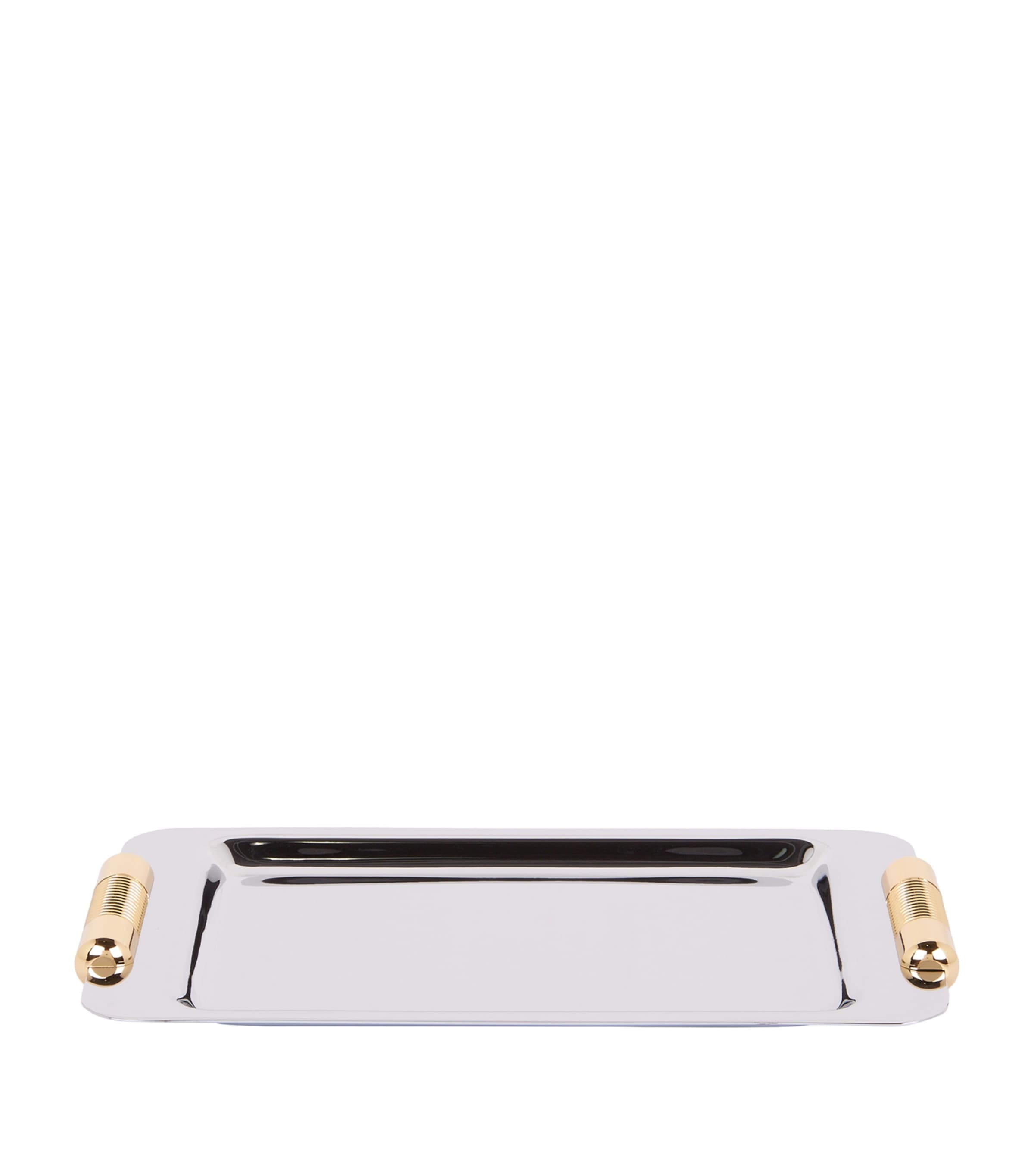 ZODIAC small gold-plated cylinder tray (British brand)
