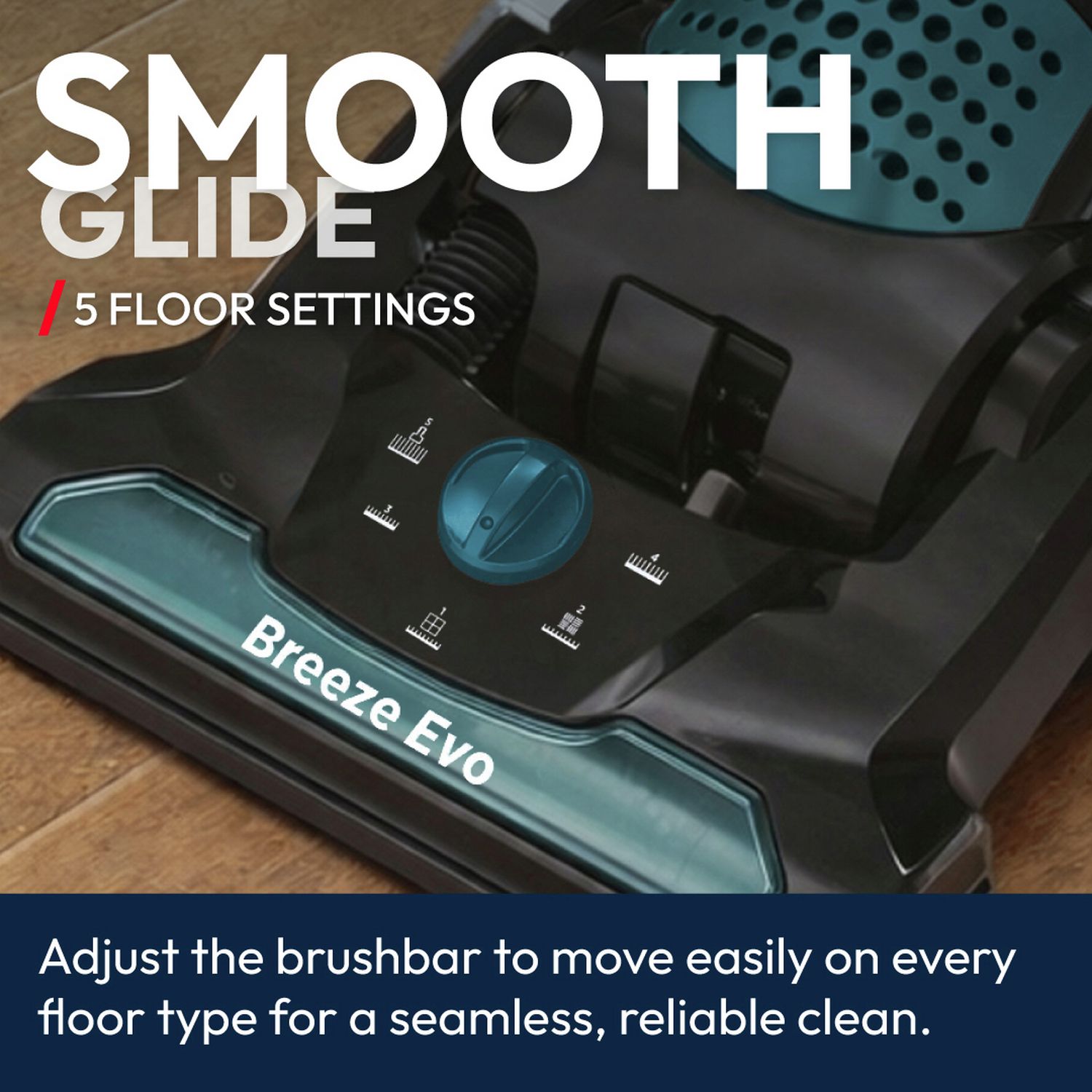 Hoover Breeze upright vacuum cleaner corded lightweight bagless, UK version