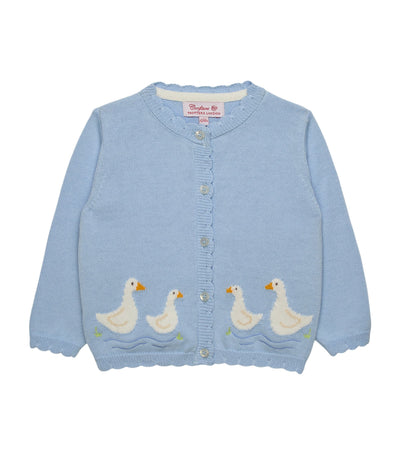 Harrods Trotters Baumwolle Enten-Strickjacke Infant Cardigan 3-24 Monate - Online bei McGrocer kaufen