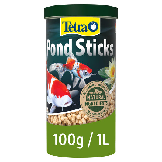 Tetra Pond Fish Food Sticks 100g Fish Sainsburys   