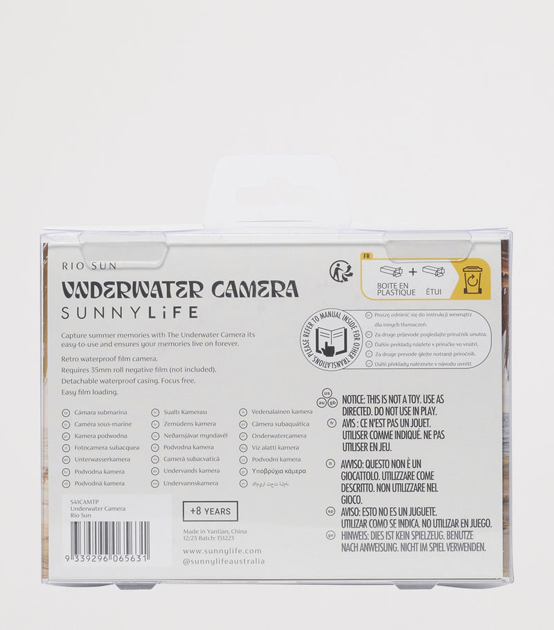Sunnylife Kids Rio Sun underwater camera (British brand)
