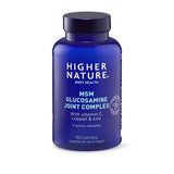 Higher Nature MSM Glucosamine joint supplement 90 tablets, UK version