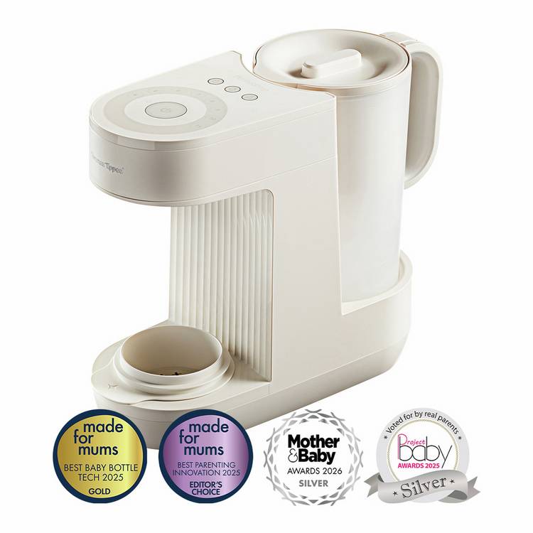 Tommee Tippee baby bottle formula maker Chalk (British brand)
