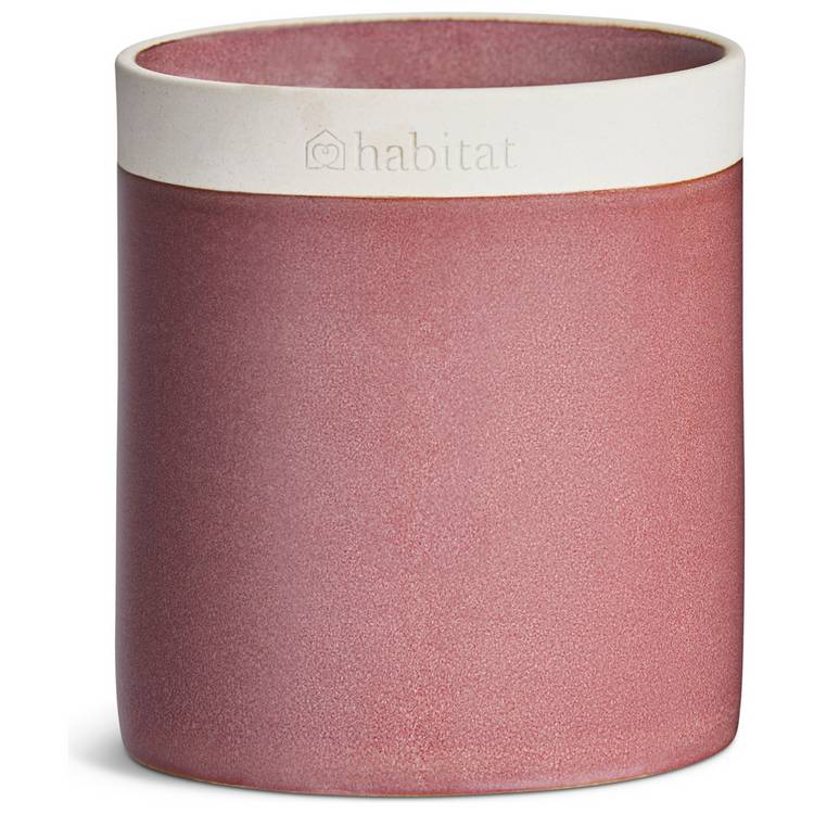Habitat Patchouli & Plum scented candle with ceramic holder, imported from the UK