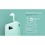 Juice 20000mAh power bank in teal, UK version