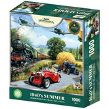 Kidicraft Nostalgia 1940s Summer 1000 piece puzzle (British brand)