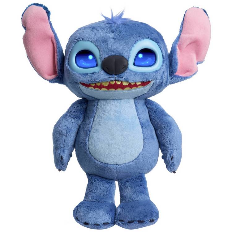 Disney Stitch Many Moods interactive plush toy, imported from the UK
