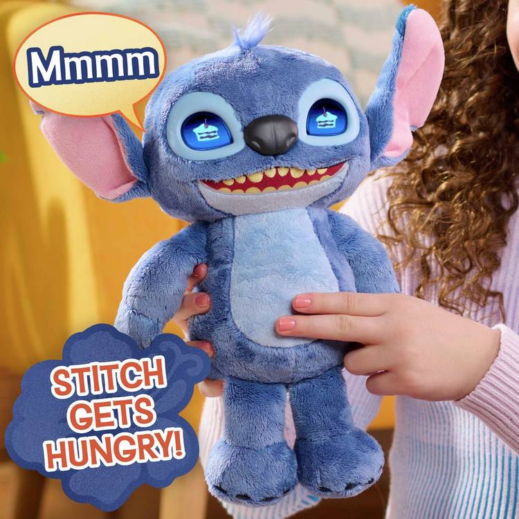 Disney Stitch Many Moods interactive plush toy, imported from the UK