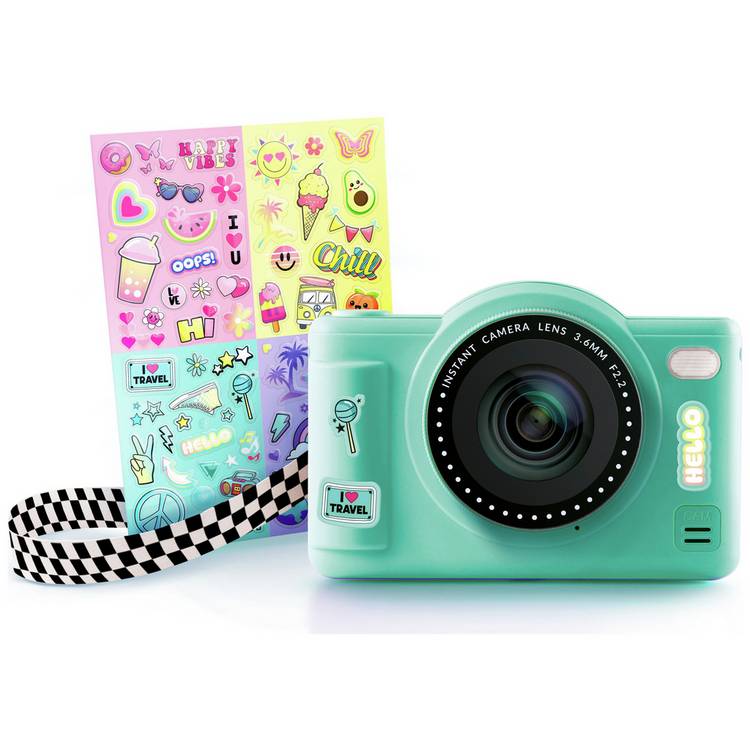 Kids digital camera green - British product