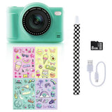 Kids digital camera green - British product