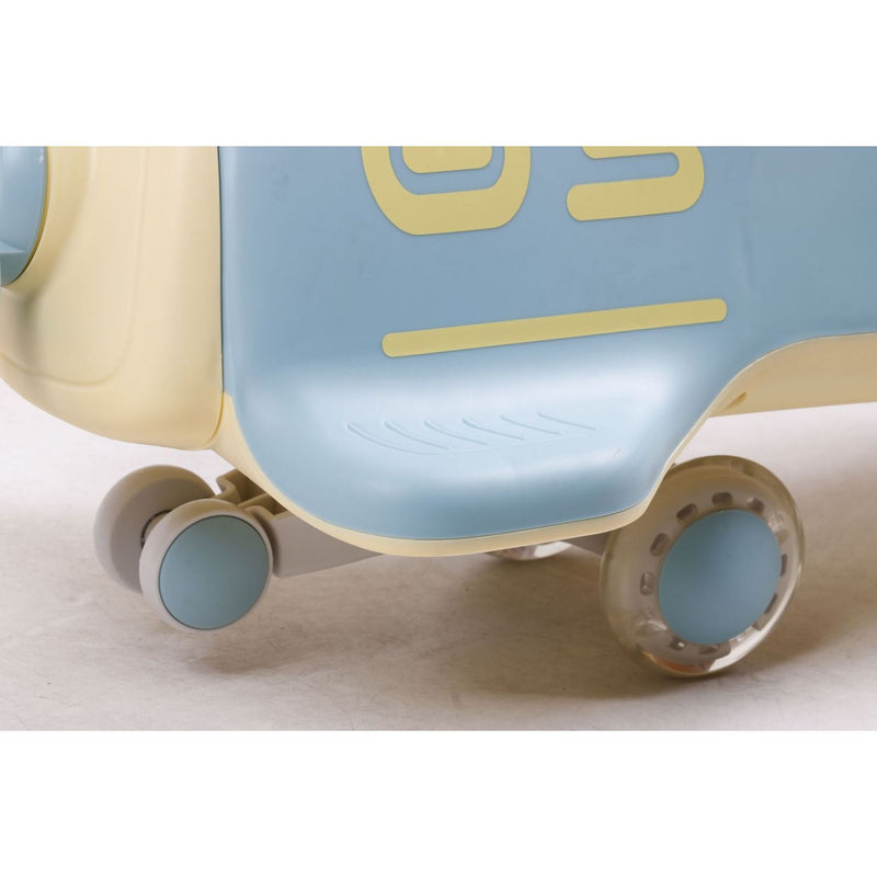 Twist And Glide foot to floor ride on toy airplane-shaped (British brand)