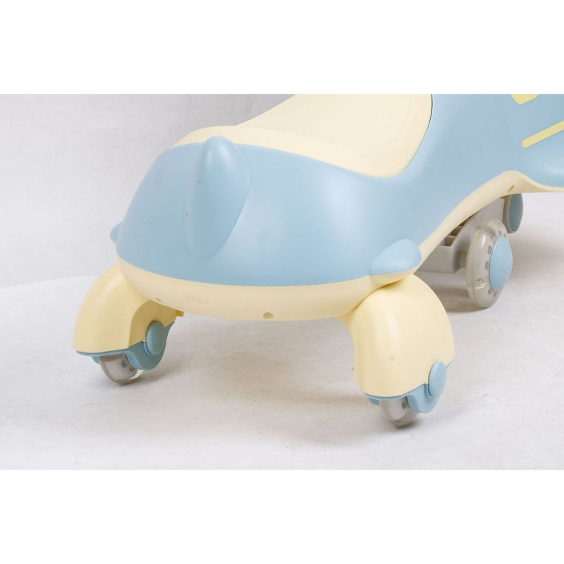Twist And Glide foot to floor ride on toy airplane-shaped (British brand)