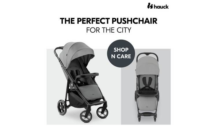 Hauck Shop N Care Pushchair-Grey GOODS Argos