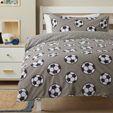 Argos Home football grey bedding set single, UK version