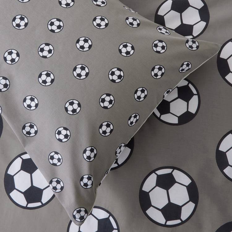 Argos Home football grey bedding set single, UK version