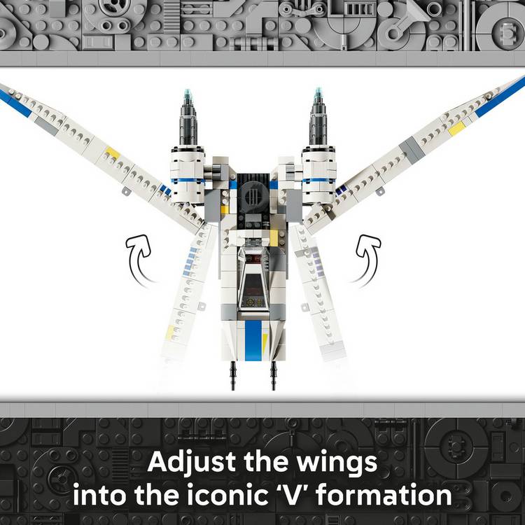 LEGO Andor U-Wing Starfighter building set 75399 (British brand)