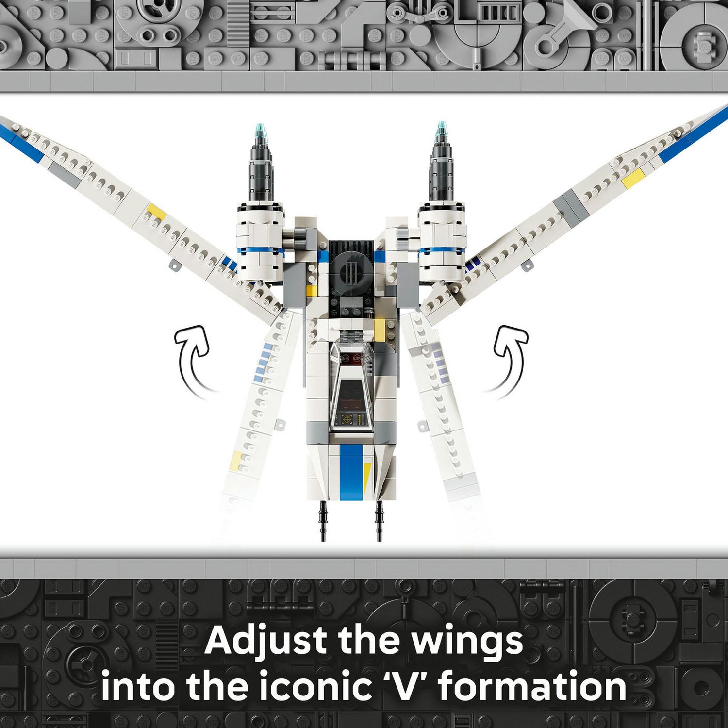 LEGO Andor U-Wing Starfighter building set 75399 (British brand)