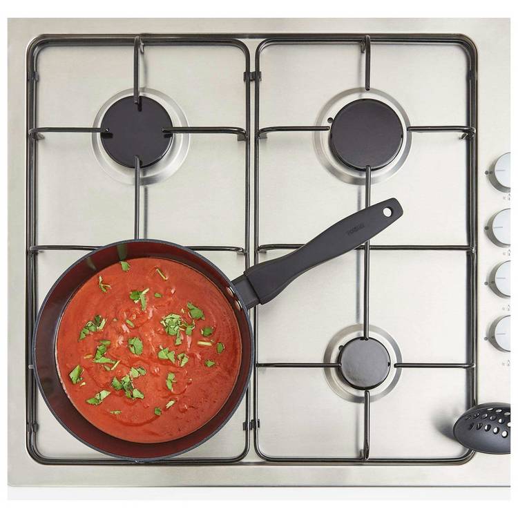 Tower Diamo 3-piece saucepan set black - British product