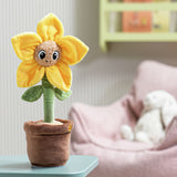 Argos Home 38cm animated flower soft toy - British product