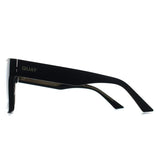 Quay Drive In black polarized women sunglasses, imported from the UK
