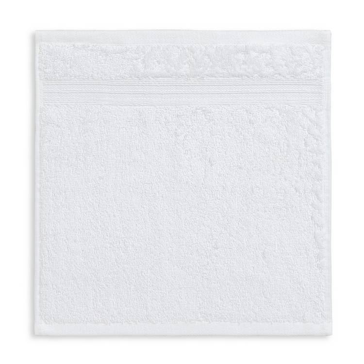 Habitat white Egyptian cotton face cloths 2 pack - British product