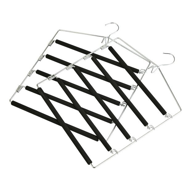 Argos Home metal trouser hangers pack of 2 (British brand)