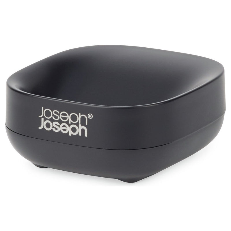 Joseph Joseph Slim Compact soap dish black, imported from the UK
