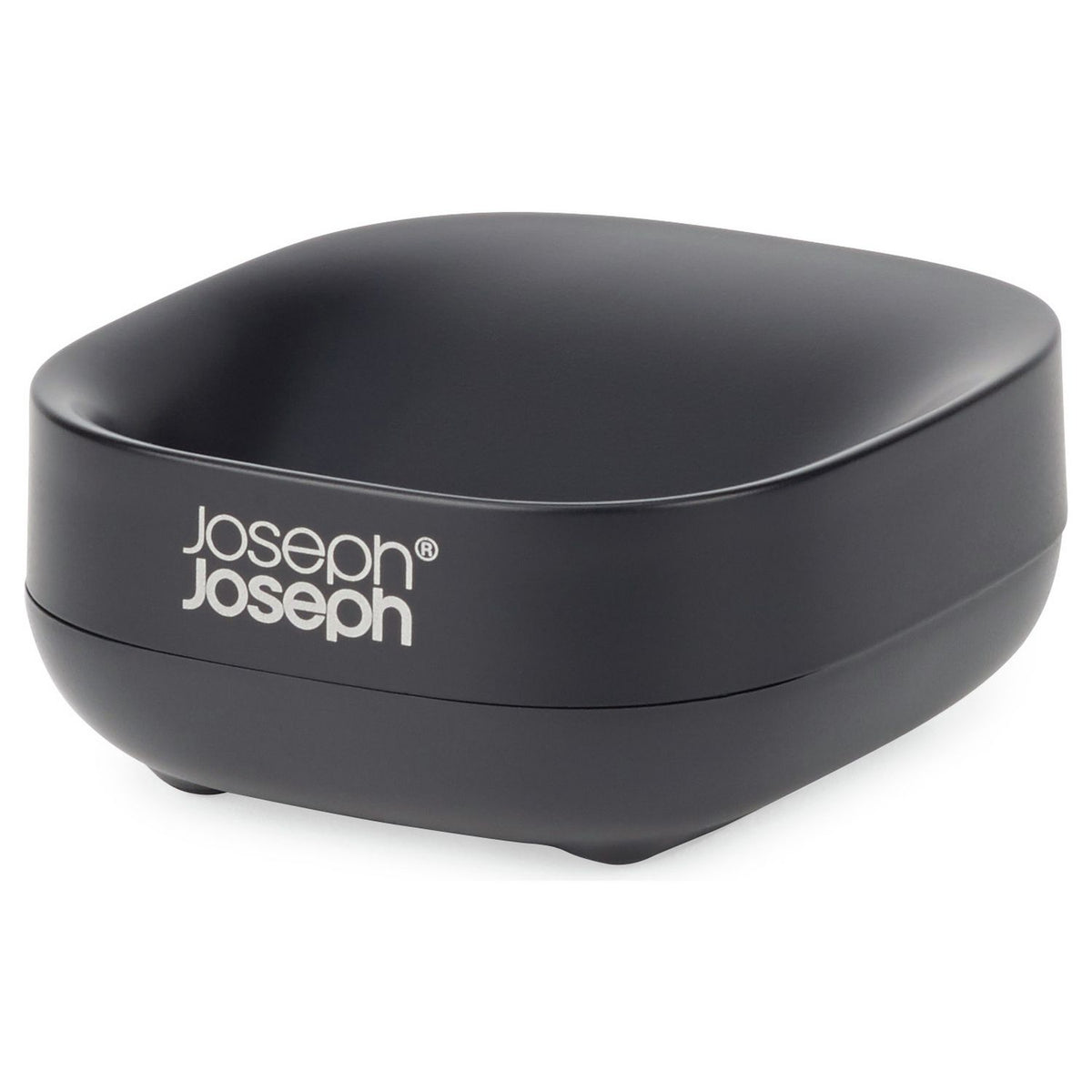 Joseph Joseph Slim Compact soap dish black, imported from the UK