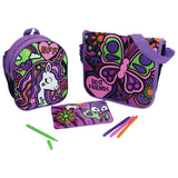 Chad Valley craft set with bags and markers, imported from the UK
