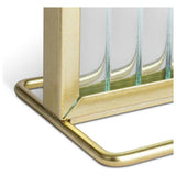 Habitat gold reeded glass picture frame 5x7 inches - British product