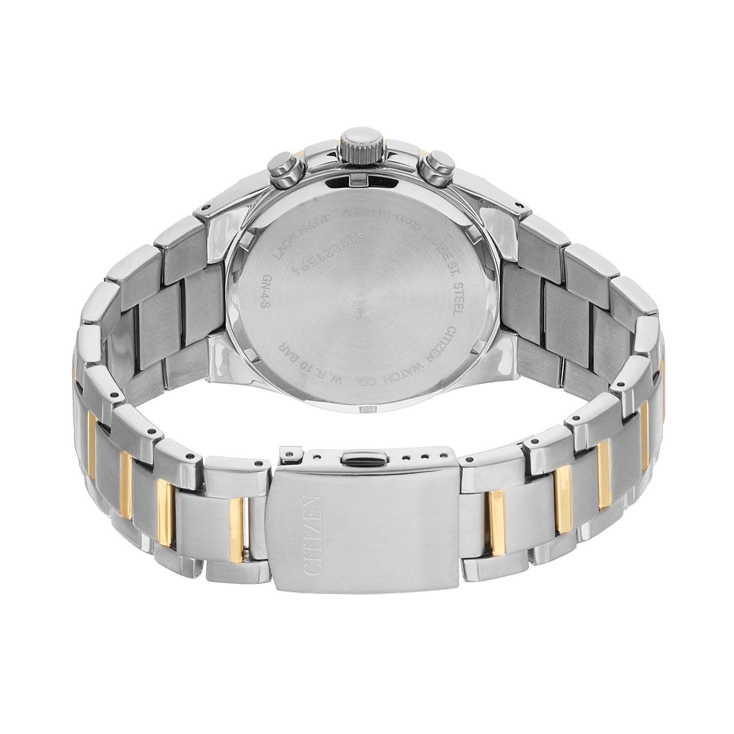 Citizen watch black dial stainless steel bracelet, imported from the UK