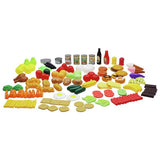 Chad Valley 120-piece play food set, imported from the UK