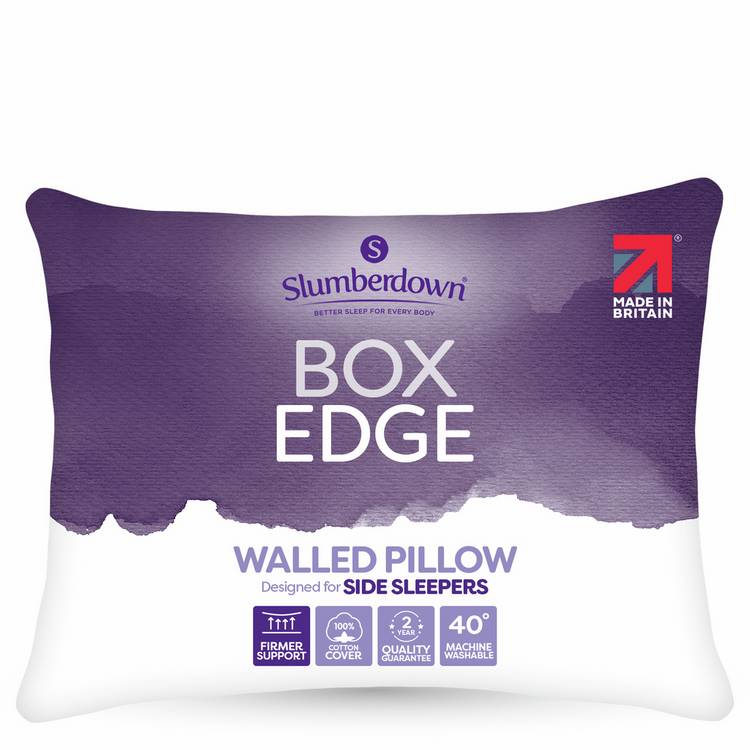 Slumberdown box edge firm pillow 74x48cm, UK version