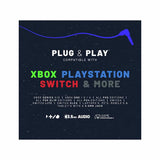 Stealth C6-100 wired gaming headset black, UK version