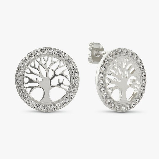 Revere Tree of Life stud earrings 14.9mm, imported from the UK
