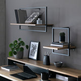 Argos Home Loft Living metal shelves set of 2, imported from the UK