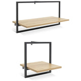 Argos Home Loft Living metal shelves set of 2, imported from the UK