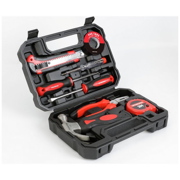 WORKPRO home repair tool kit 8 pieces - British product