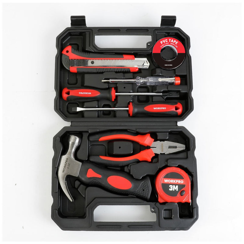 WORKPRO home repair tool kit 8 pieces - British product