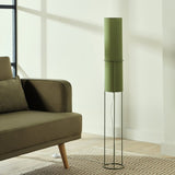 Argos Home green floor lamp metal column, UK version