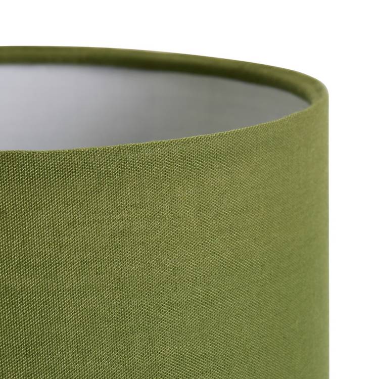 Argos Home green floor lamp metal column, UK version