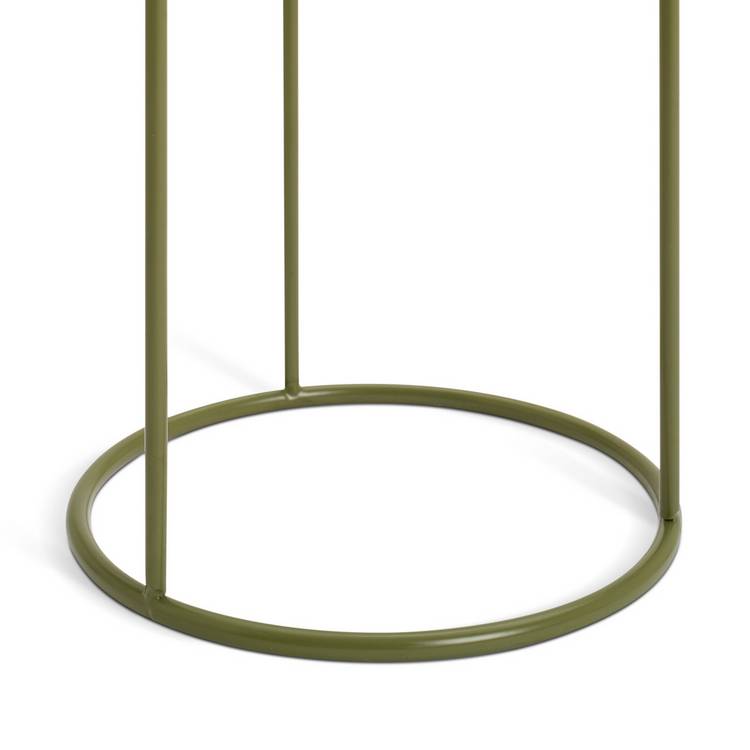 Argos Home green floor lamp metal column, UK version
